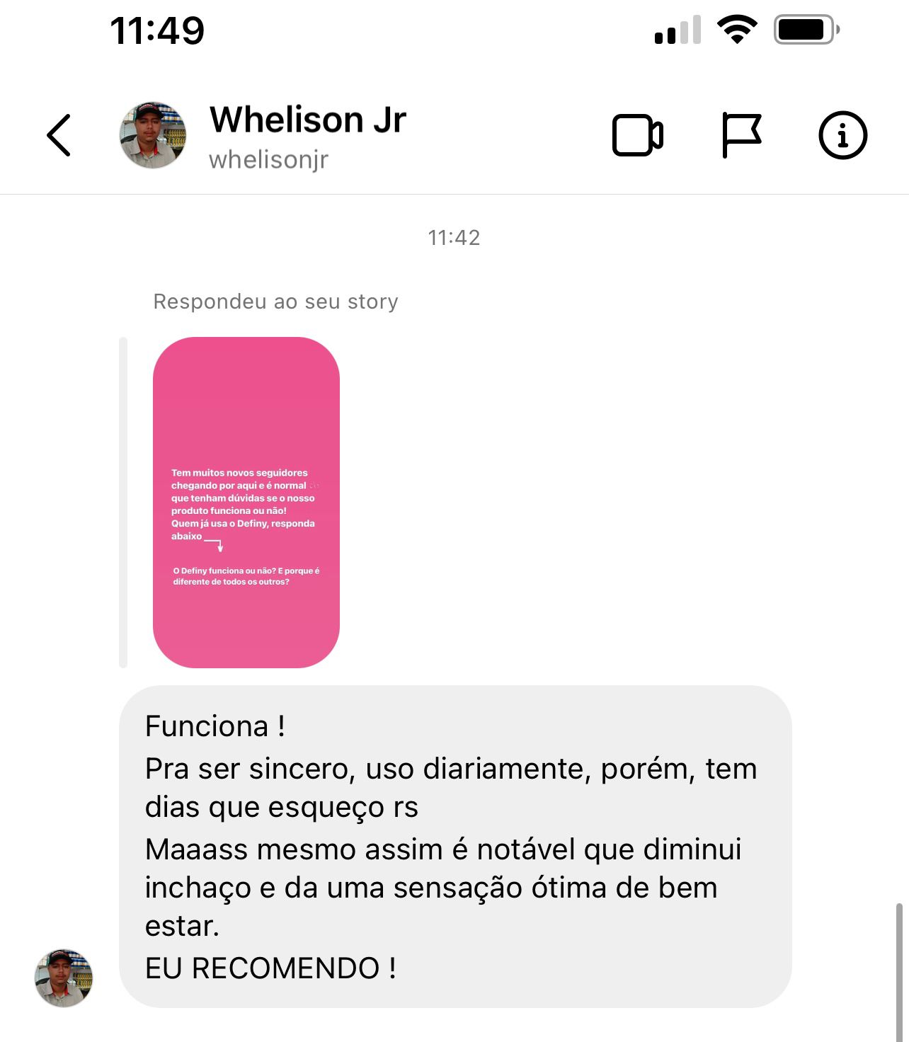 Depoimento Whelison Jr - Funciona, eu recomendo